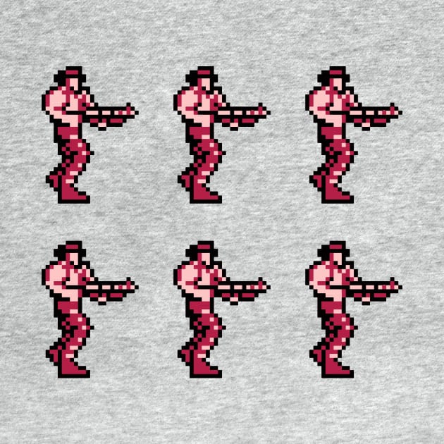 Contra Guy by Fall Down Tree